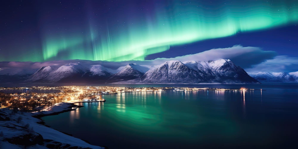 Witness the magical northern lights. Best viewed during the winter months from places like Thingvellir National Park, where the dark skies serve as a perfect backdrop.